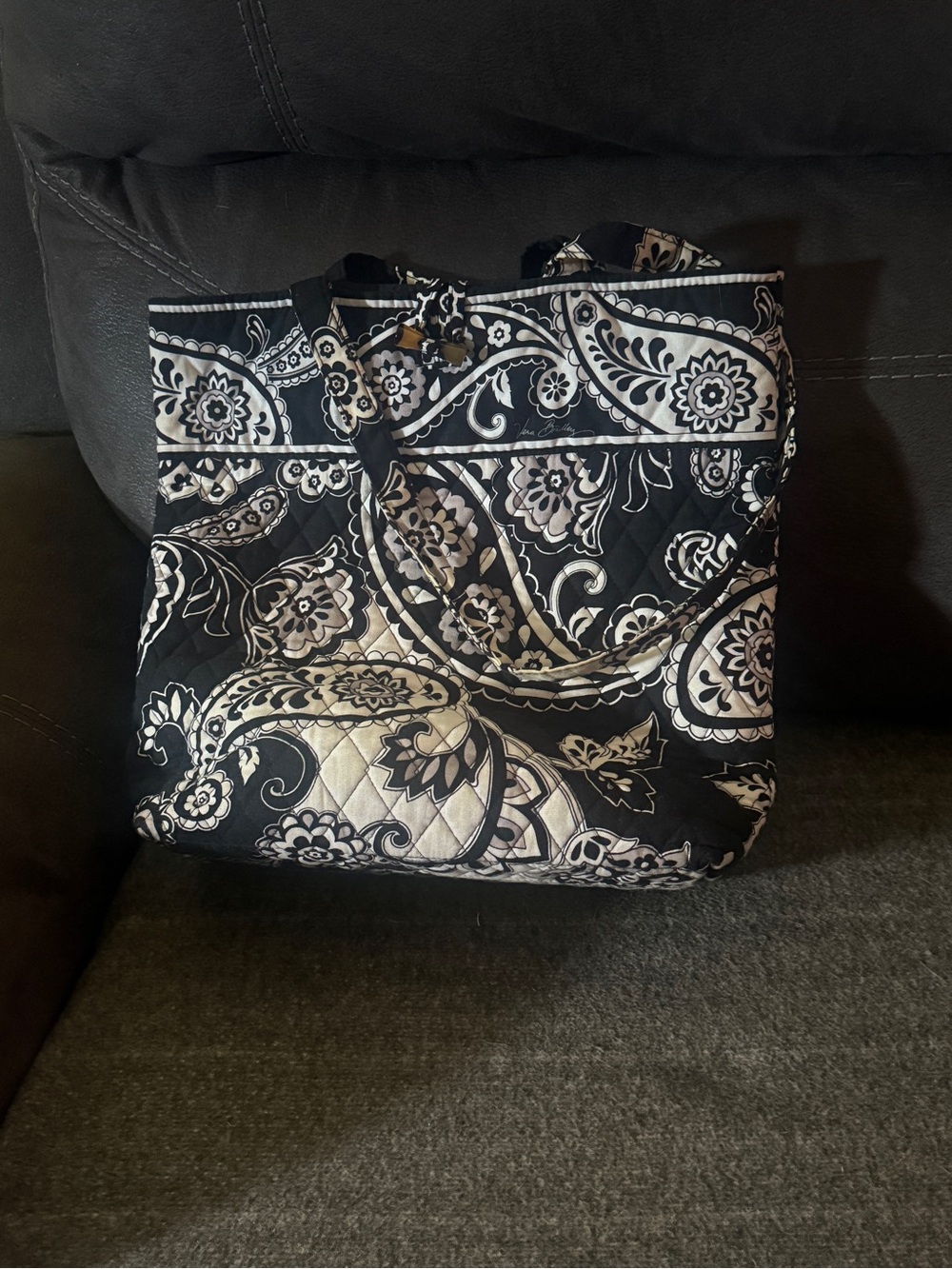 Vera Bradley midnight paisley purse